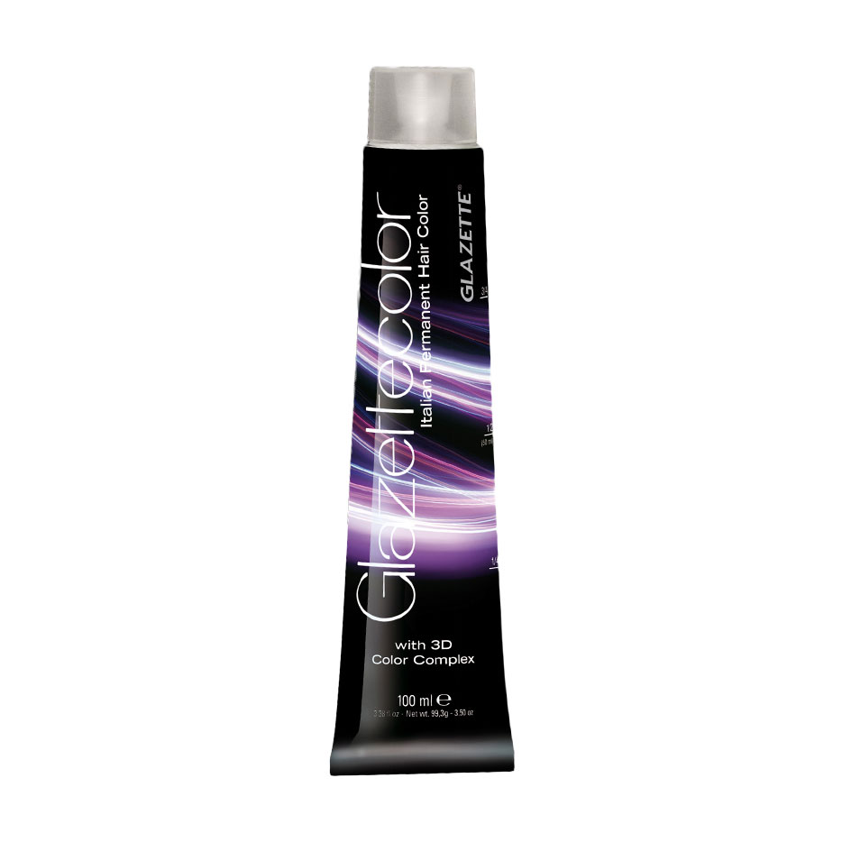 Перманентна фарба-догляд для волосся Itely Hairfashion Glazette Color 8RD Light Golden-Copper Blonde, 100 мл